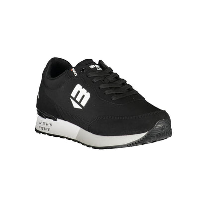Mares Black Polyurethane Men Sneaker
