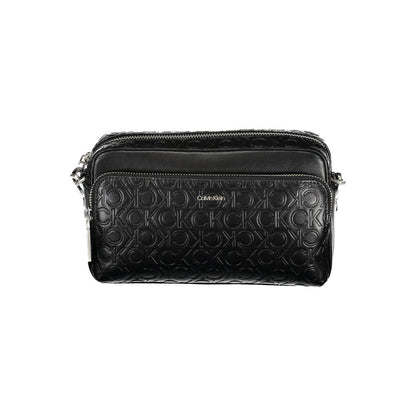 Calvin Klein Black Polyurethane Women's Shoulder Bag
