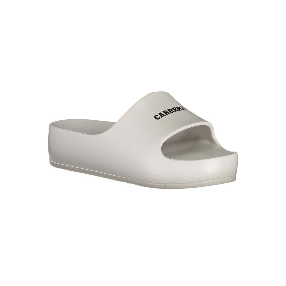 Carrera White Polyethylene Slippers Carrera