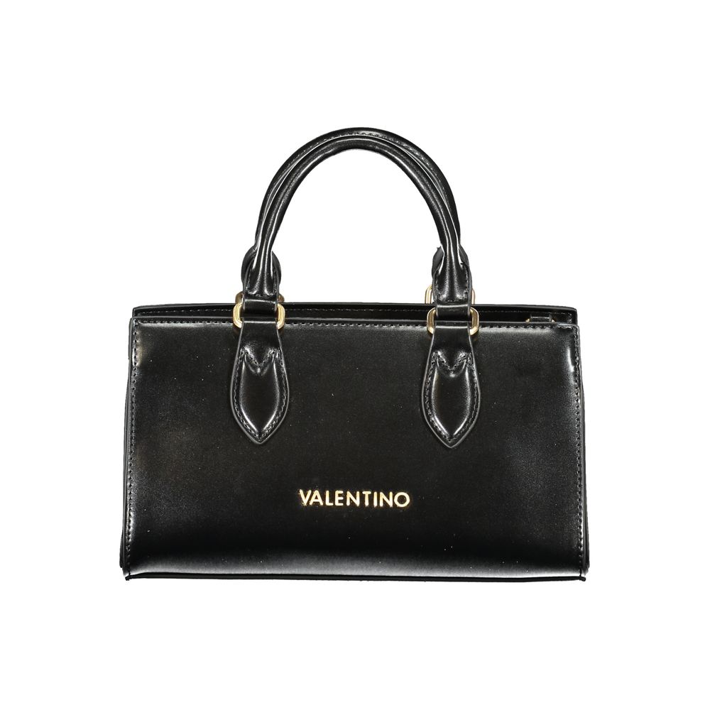Mario Valentino Black Polyurethane Women Handbag