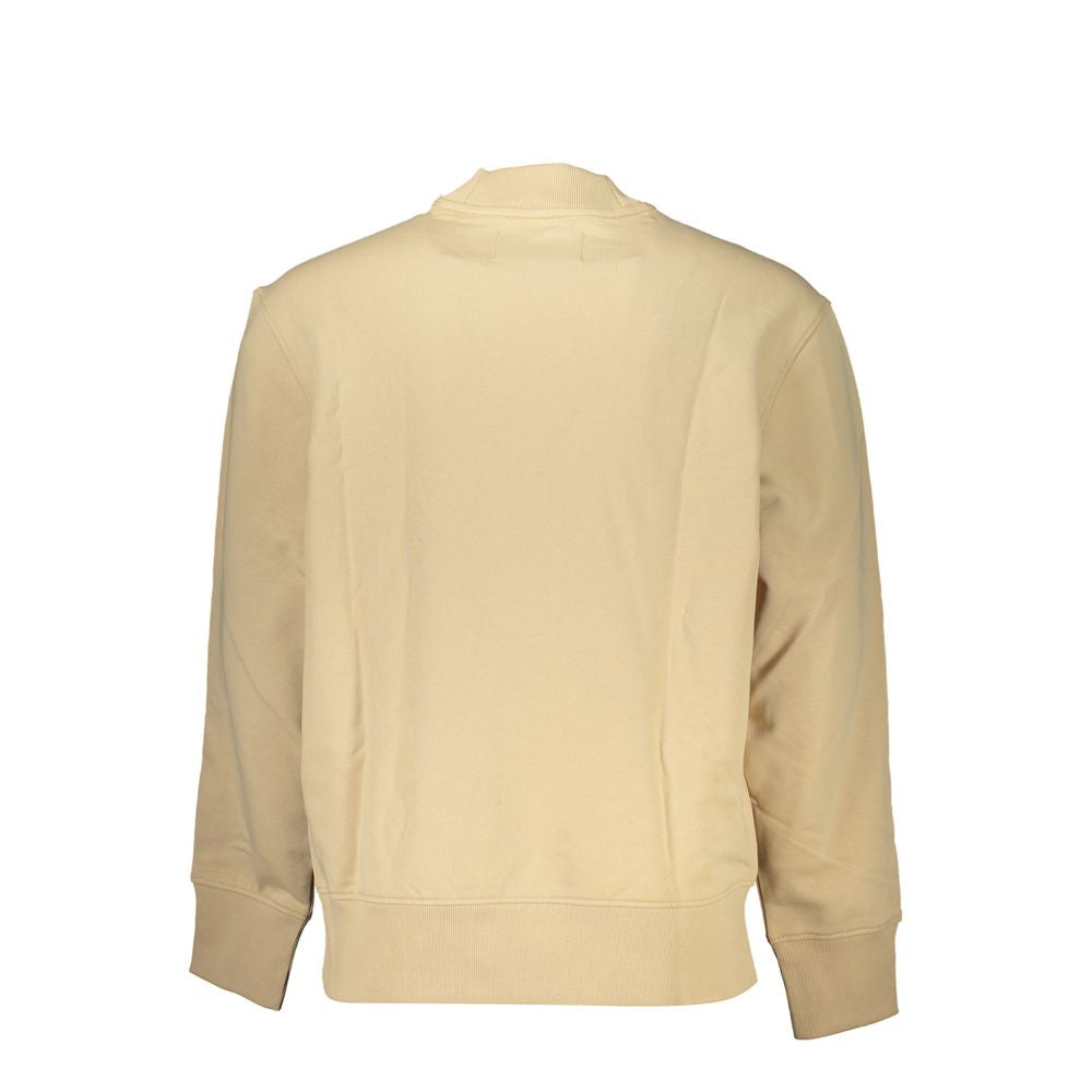 Calvin Klein Beige Cotton Sweatshirt Calvin Klein