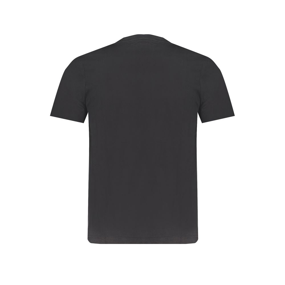Kappa Black Cotton Men's T-Shirt