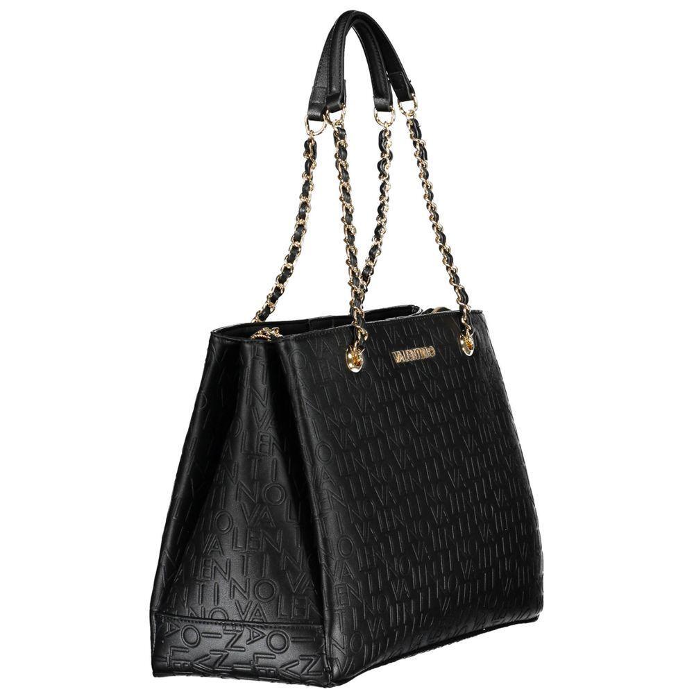 Mario Valentino Black Polyethylene Handbag