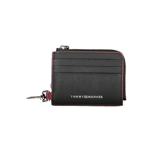 Tommy Hilfiger Black Leather Wallet Tommy Hilfiger
