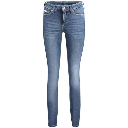 Calvin Klein Blue Cotton Jeans & Pant 1728,67403481248,Blue,Calvin Klein,Clothing,Jeans & Pants - Women - Clothing,New with tags,W25 | L32,W26 | L32,W27 | L32,W28 | L32,W29 | L32,W30 | L32,W31 | L32,Women,Women - Clothing CA-33777-W26 | L32