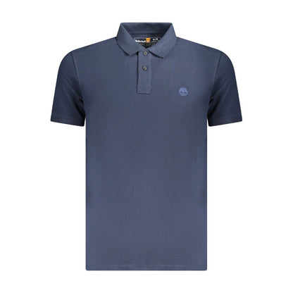 Timberland Blu Cotton Mens Polo