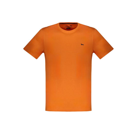 Harmont & Blaine Orange Cotton T-Shirt Harmont & Blaine