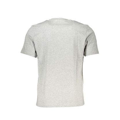 North Sails Grigio Cotton Men T-Shirt