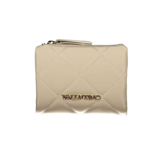Mario Valentino Beige Polyethylene Women Wallet