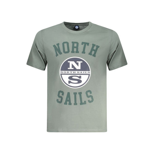 North Sails Verde Cotton Men T-Shirt