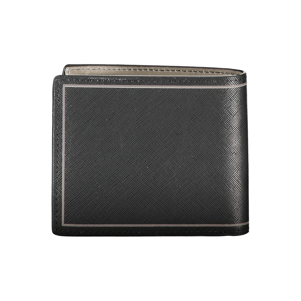 Tommy Hilfiger Black Leather Wallet Tommy Hilfiger