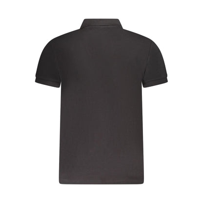 Cavalli Class Black Cotton Men Polo