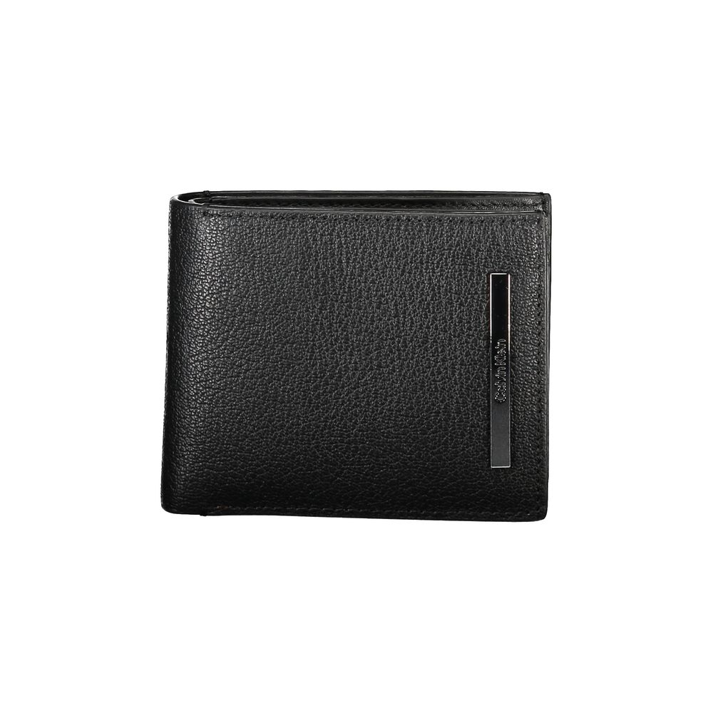 Calvin Klein Black Leather Wallet Calvin Klein