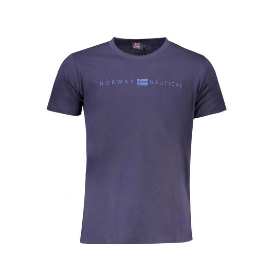 Norway 1963 Blue Cotton Men T-Shirt