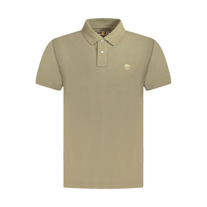 Timberland Green Cotton Polo T-Shirt