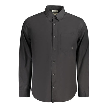 Calvin Klein Black Cotton Men's Shirt