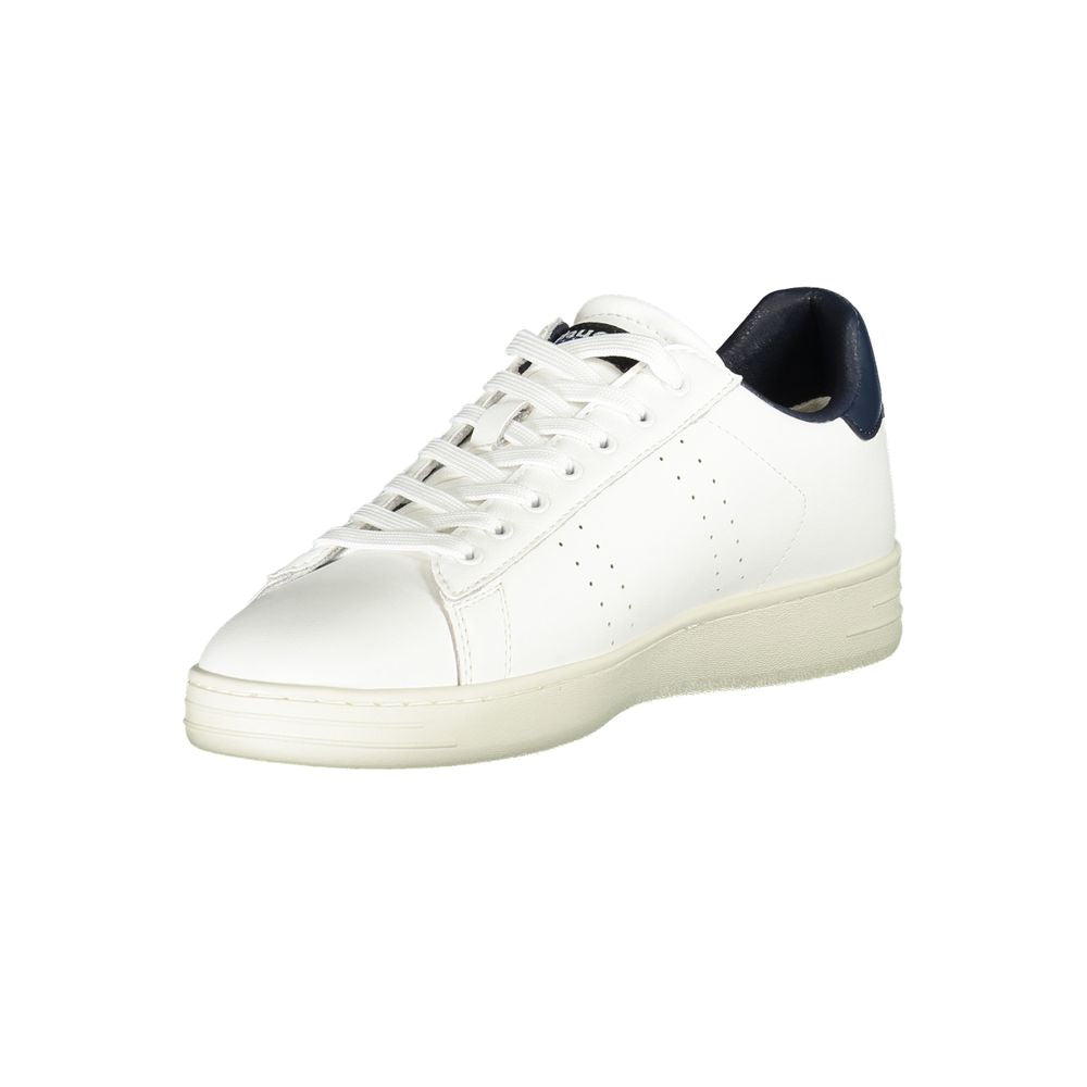 Blauer Bianco Polyurethane Men Sneaker 1728,67403481248,Athletic - Sneakers - Shoes,Blauer,EU40/US7,EU41/US8,EU42/US9,EU43/US10,EU44/US11,EU45/US12,EU46,Men,New with tags,Shoes,Sneakers - Shoes,White