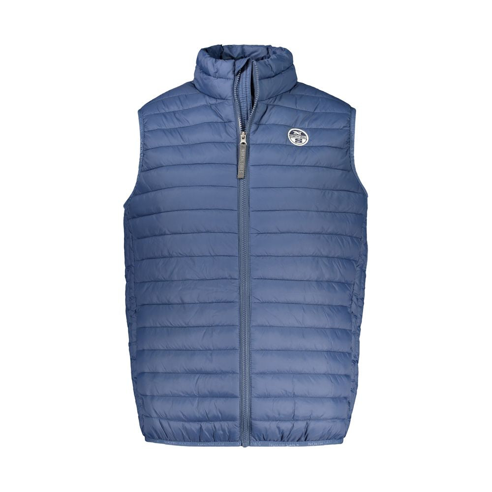 North Sails Blue Polyamide Sleveless Jacket North Sails