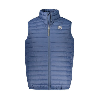 North Sails Blue Polyamide Sleveless Jacket North Sails