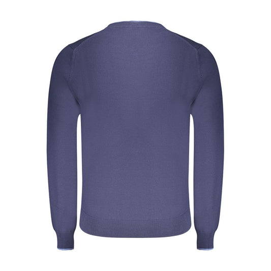 North Sails Blue Cotton Men Sweater 1728,3XL,67403481248,Blue,Clothing,L,M,Men,Men - Clothing,New with tags,North Sails,S,Sweaters - Men - Clothing,XL,XXL NO-35815-S