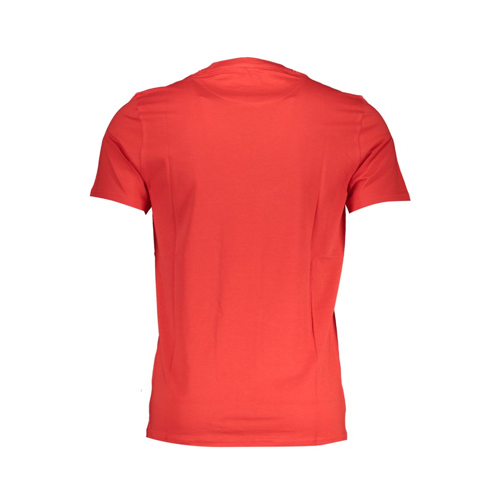 Harmont & Blaine Rosso Cotton Men T-Shirt