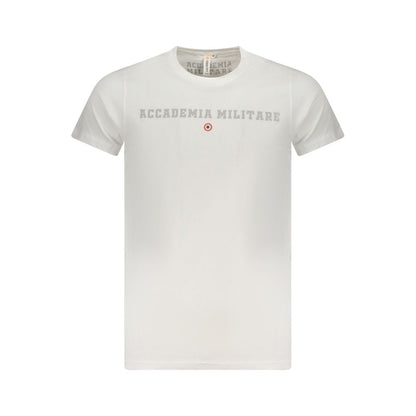 Accademia Militare Bianco Cotton Men T-Shirt