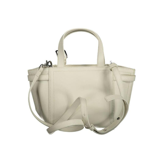 Calvin Klein White Polyester Handbag 1728,67403481248,Bags,Calvin Klein,Handbags - Women - Bags,New with tags,White,Women,Women - Bags Calvin Klein CA-14341