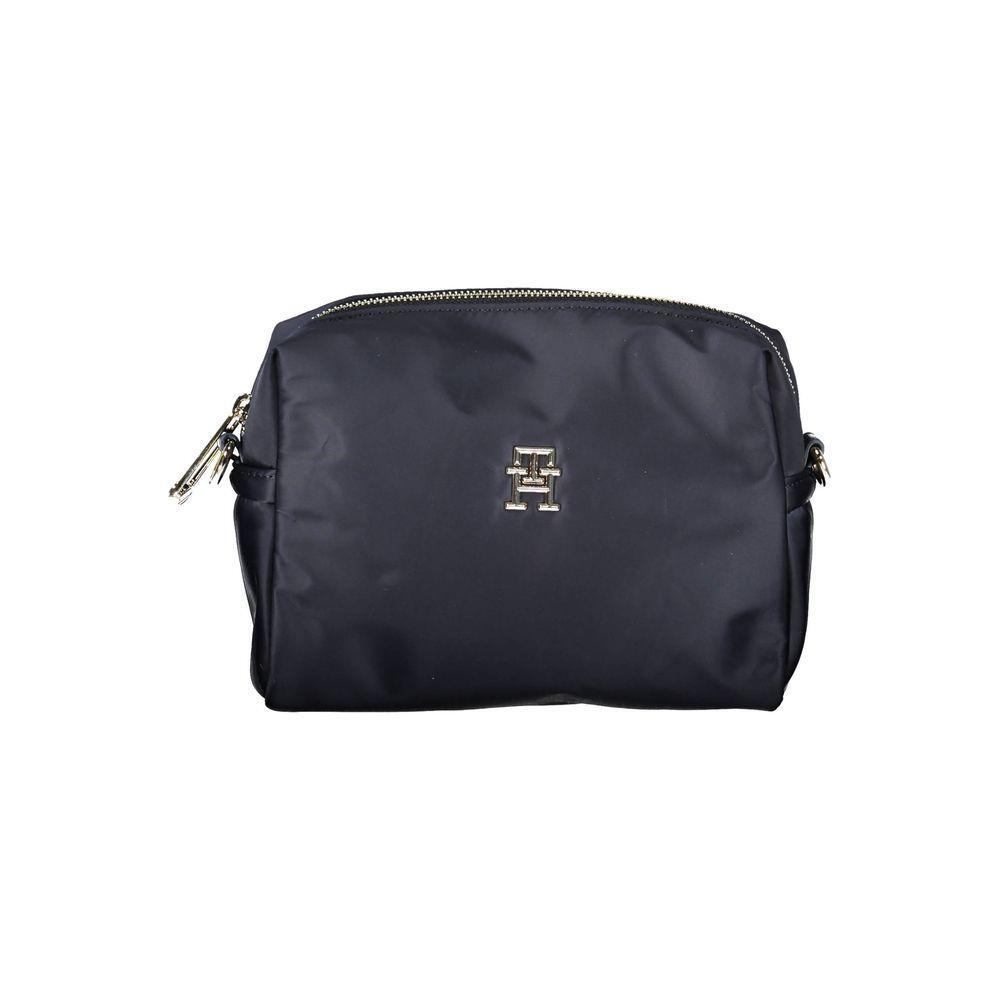 Tommy Hilfiger Blue Polyester Women's Shoulder Bag
