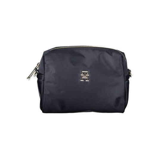 Tommy Hilfiger Blue Polyester Women's Shoulder Bag