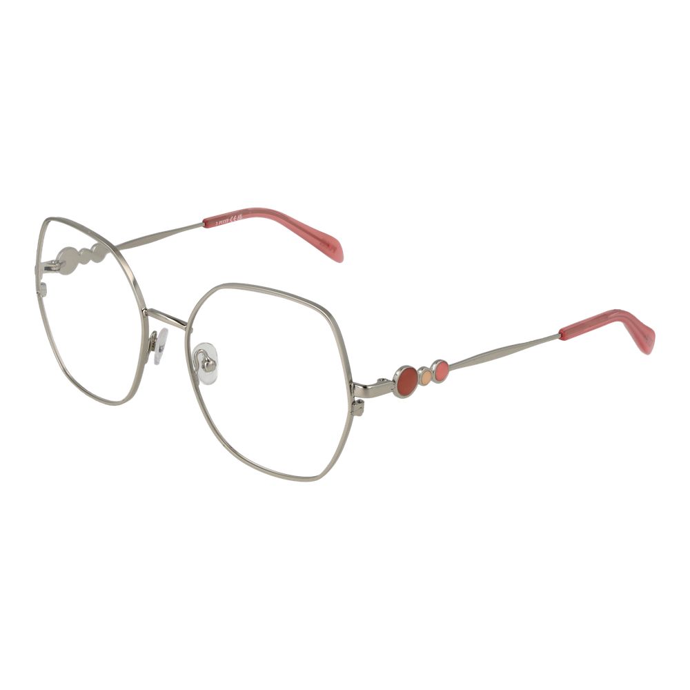 Emilio Pucci Gray Metal Glasses (Frames) 1728,67345776800,Accessories,Emilio Pucci,Glasses (Frames) - Glasses and Sunglasses - Accessories,Glasses and Sunglasses - Accessories,Gray,New with tags,Women