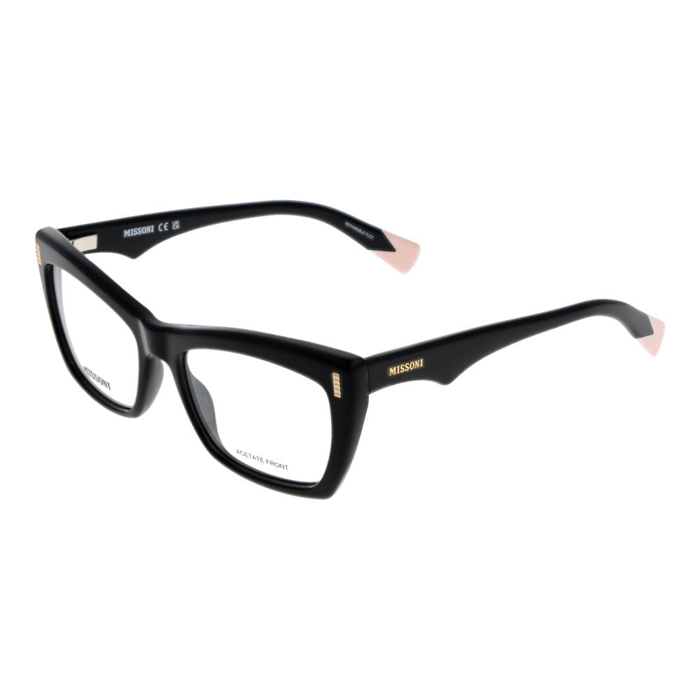 Missoni Black Acetate Glasses (Frames) Missoni