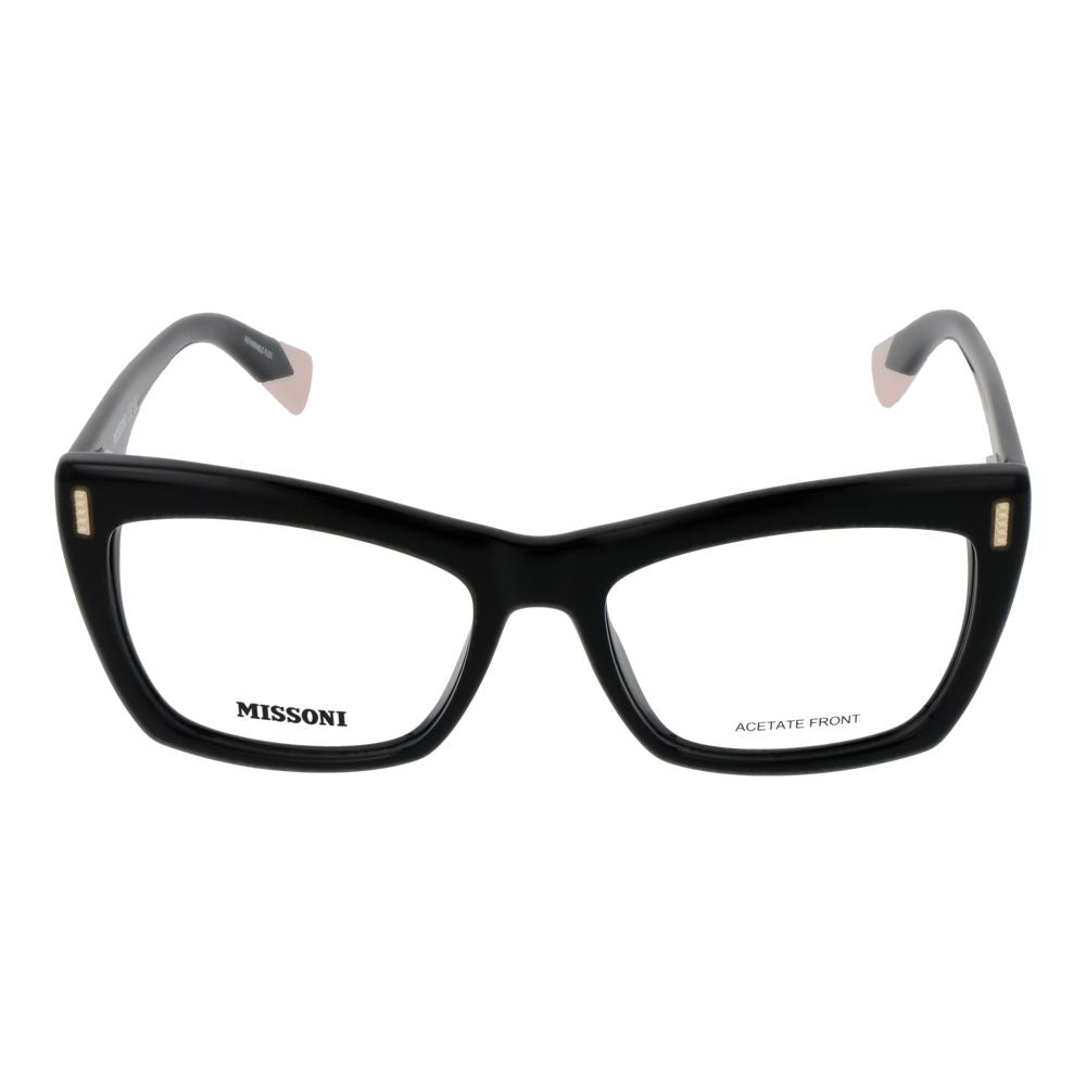 Missoni Black Acetate Glasses (Frames) Missoni