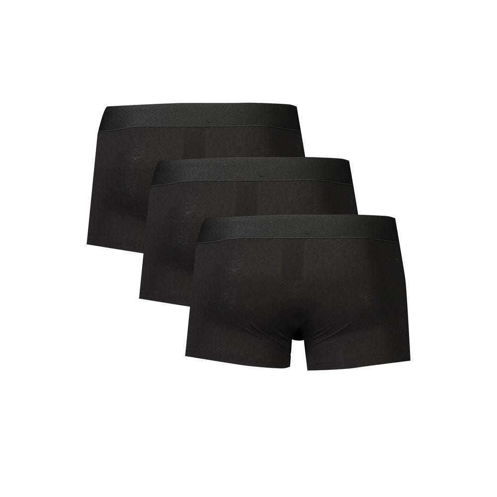 Bikkembergs Black Polyester Men's Boxer Briefs