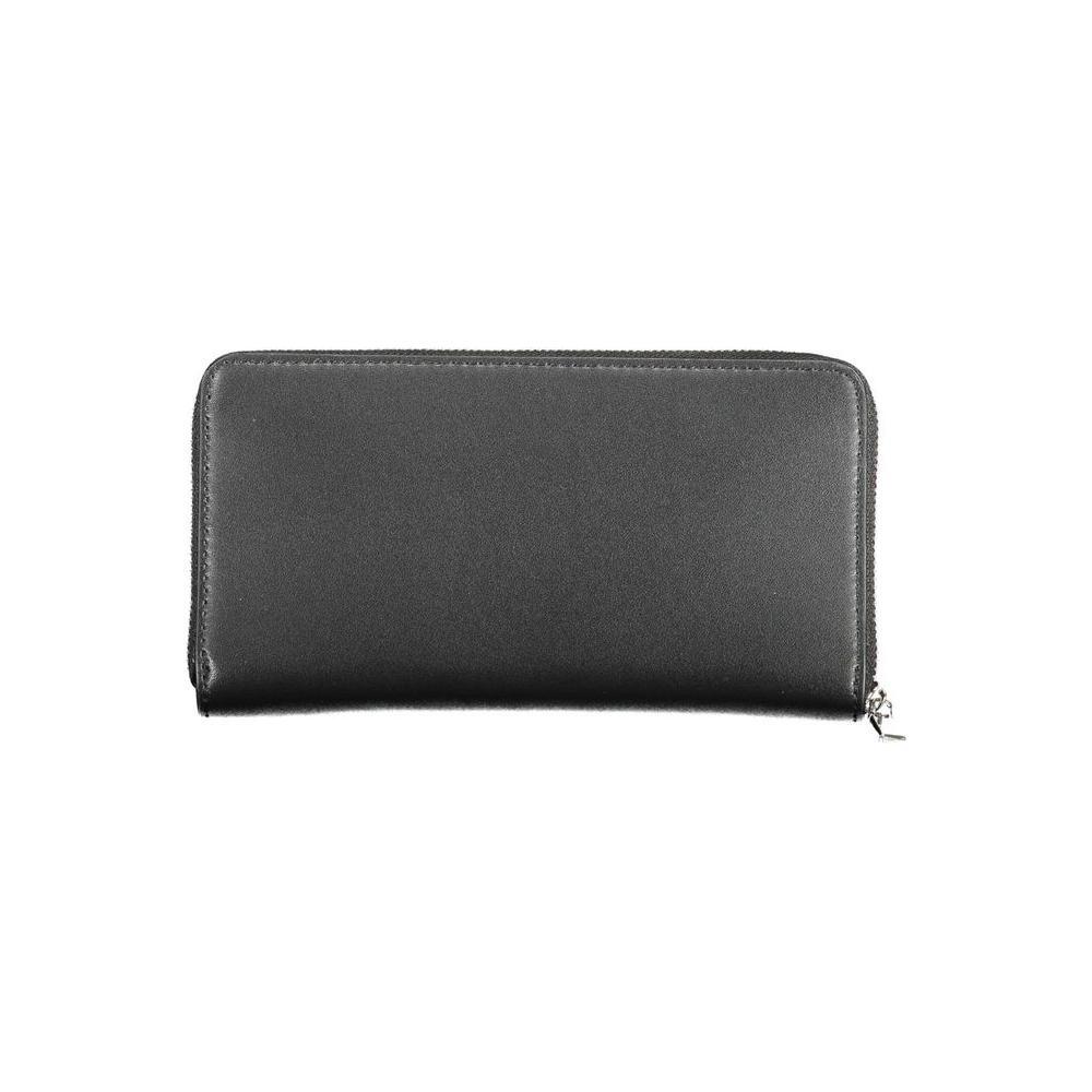 Calvin Klein Black Polyurethane Women Wallet