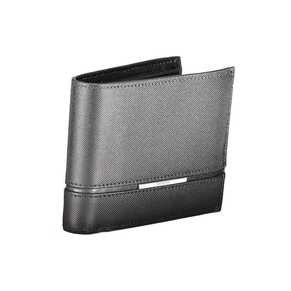Calvin Klein Black Leather Men Wallet