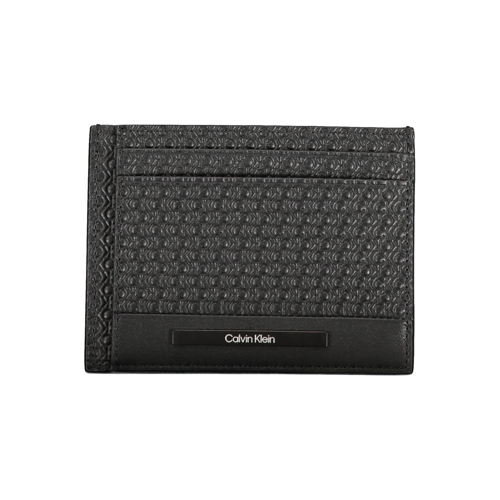 Calvin Klein Black Leather Wallet Calvin Klein