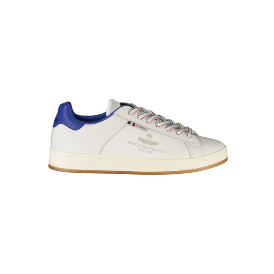 Esercito 1659 White Polyurethane Men Sneaker