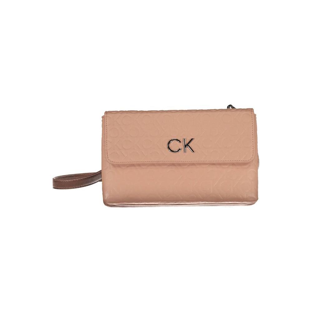 Calvin Klein Rosa Polyester Women Shoulder Bag