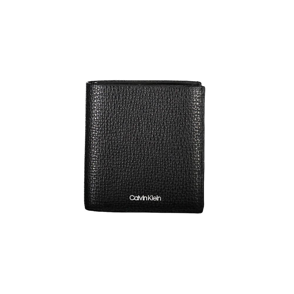 Calvin Klein Nero Leather Men Wallet Calvin Klein
