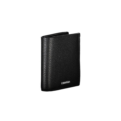 Calvin Klein Nero Leather Men Wallet Calvin Klein