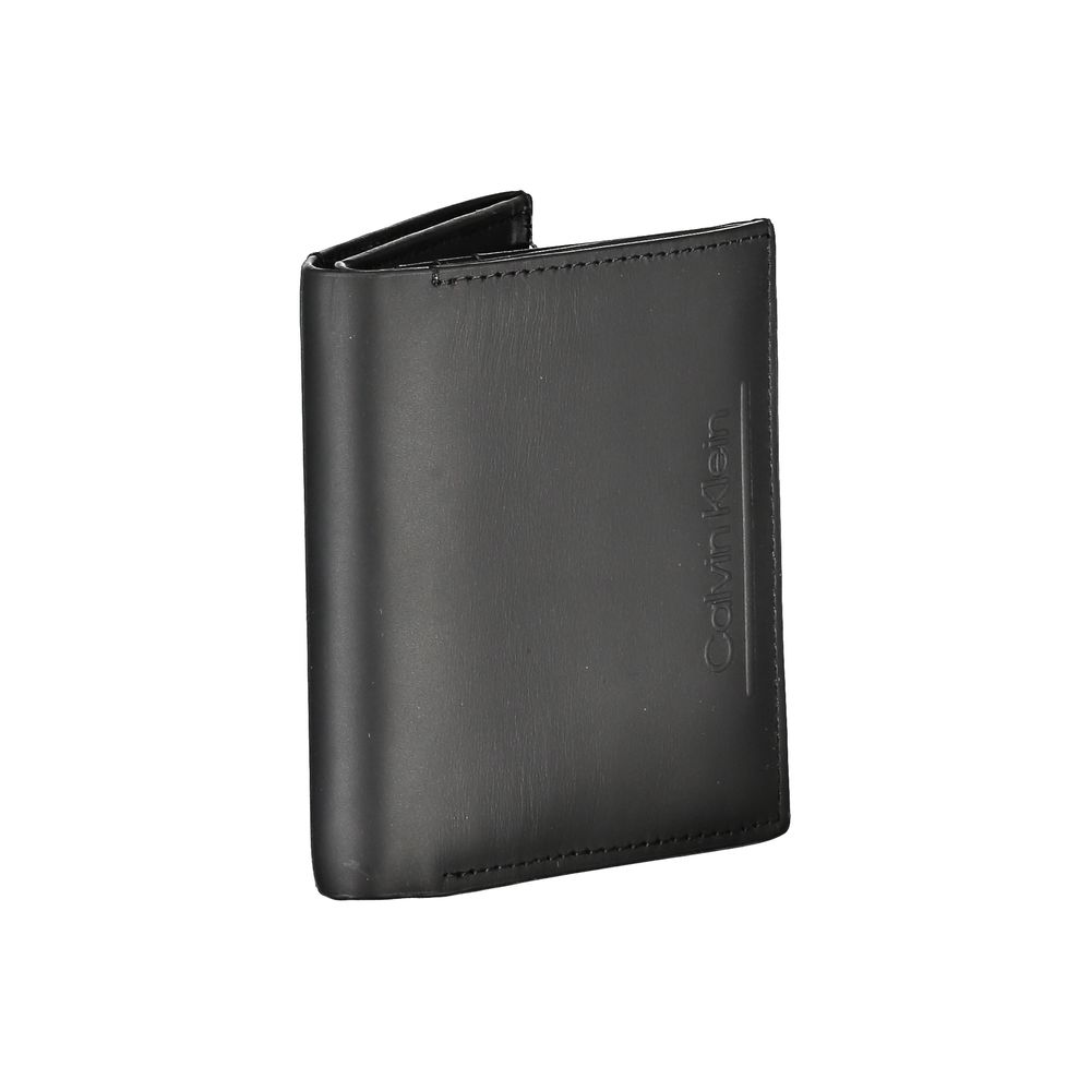 Calvin Klein Black Leather Wallet Calvin Klein