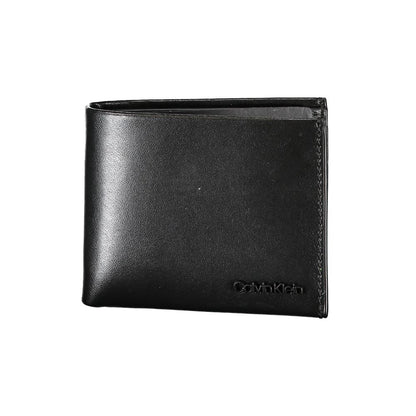 Calvin Klein Black Leather Wallet Calvin Klein