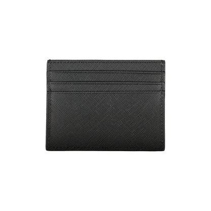 Tommy Hilfiger Black Leather Wallet Tommy Hilfiger