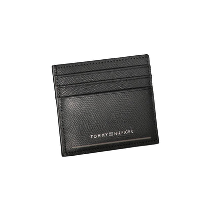 Tommy Hilfiger Black Leather Wallet Tommy Hilfiger