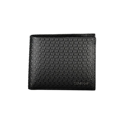 Calvin Klein Black Leather Men Wallet
