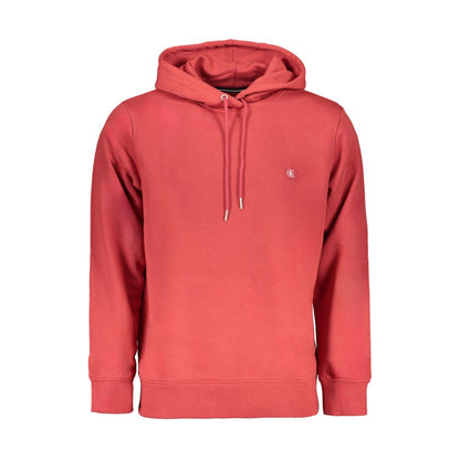 Calvin Klein Red Cotton Sweatshirt Calvin Klein