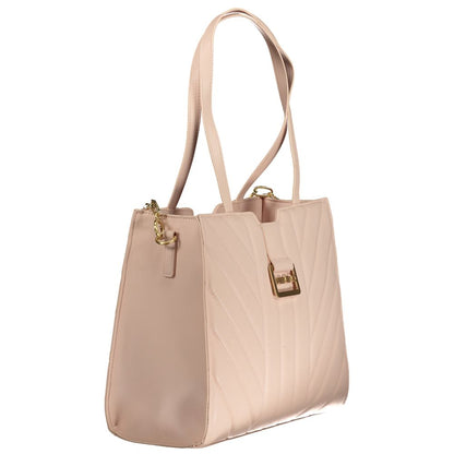 Valentino Rosa Polyurethane Womens Bag