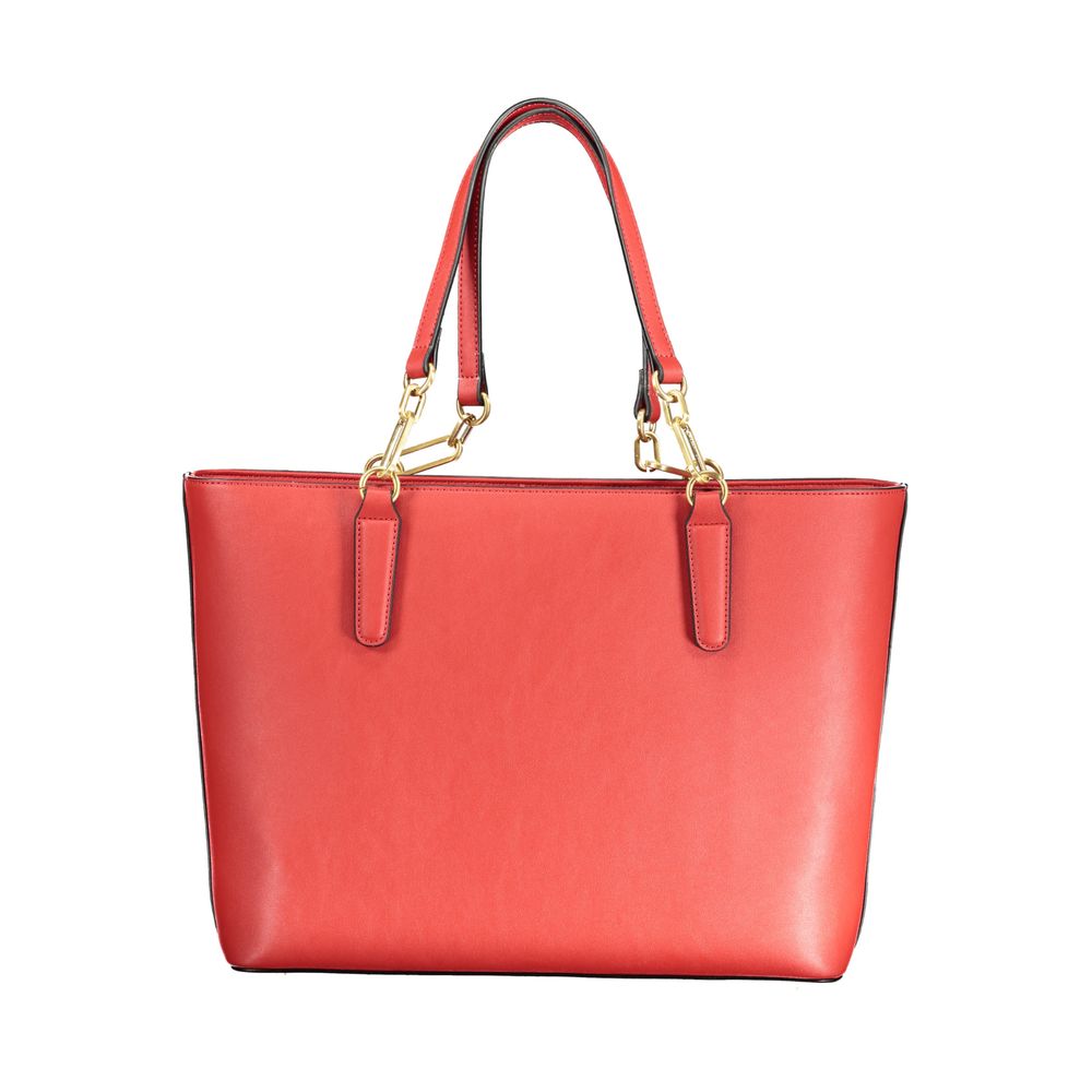 Mario Valentino Red Polyethylene Handbag Mario Valentino