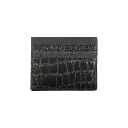 Tommy Hilfiger Black Leather Wallet Tommy Hilfiger