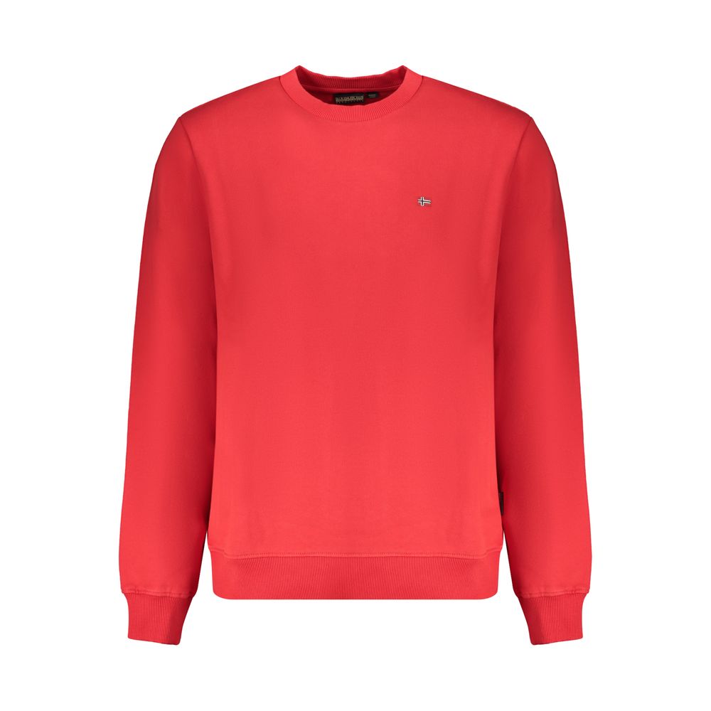 Napapijri Red Cotton Men's Sweatshirt